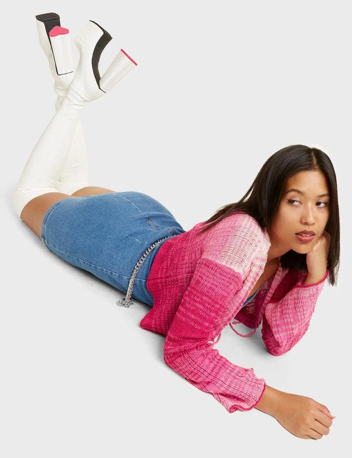 Lamoda Separate Platform Thigh High Boots