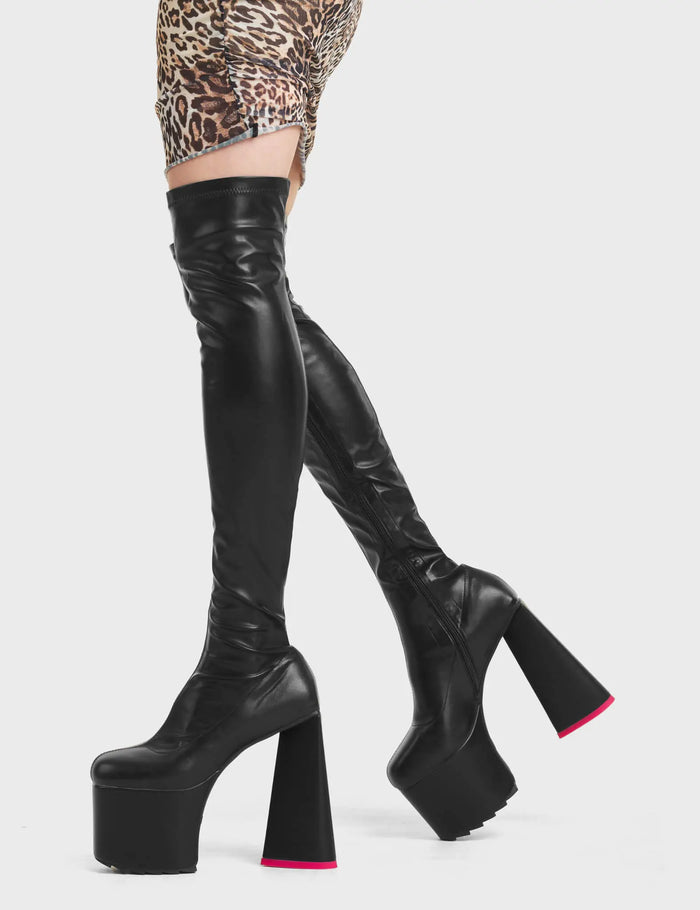 Lamoda Seperate Platform Thigh High Boots