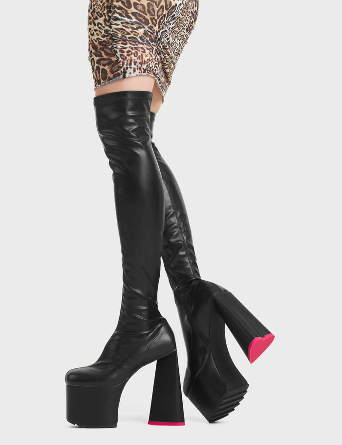 Lamoda Seperate Platform Thigh High Boots