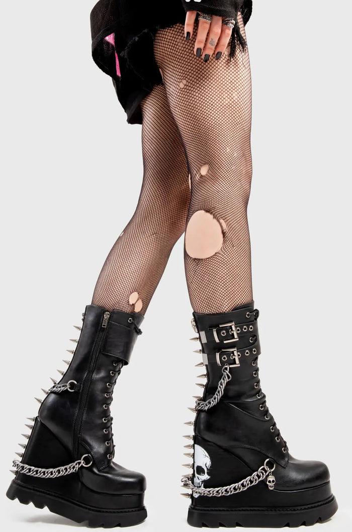 Lamoda She's Dangerous Chunky Platform Ankle Boots