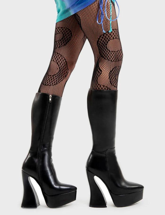 Lamoda Sketchy Platform Calf Boots