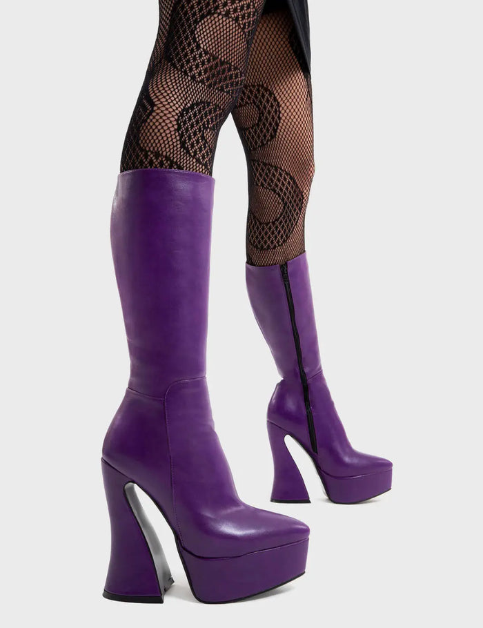 lamoda Sketchy Platform Calf Boots