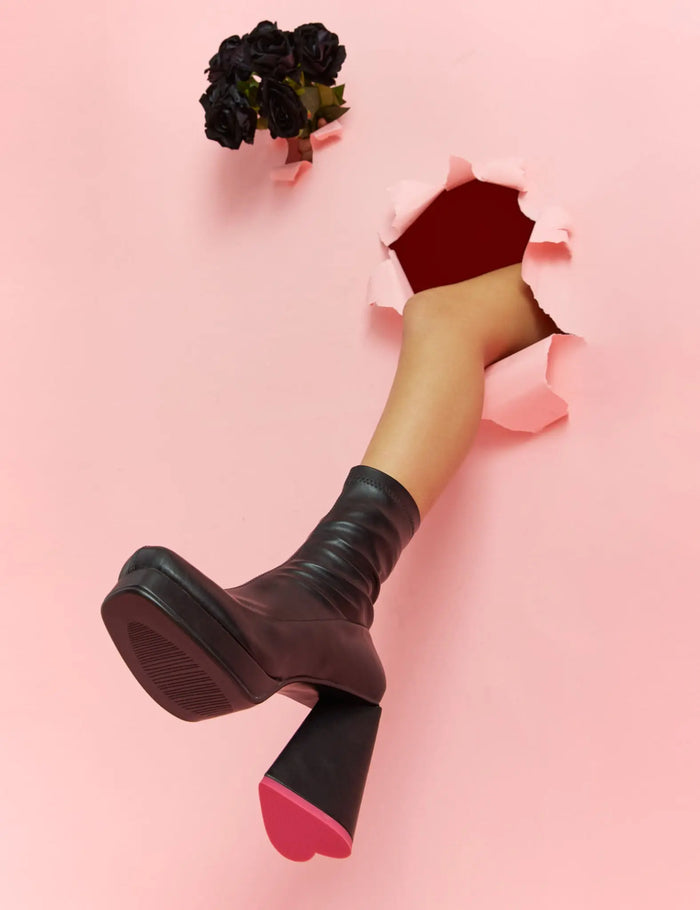 Lamoda So Chic Platform Ankle Boots
