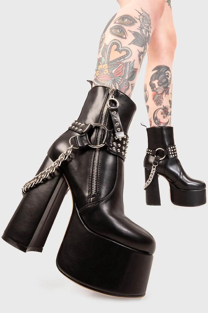 lamoda So What Platform Ankle Boots
