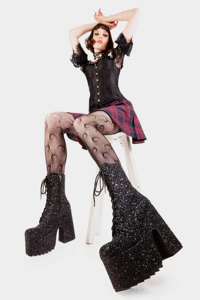 Lamoda Spotlight Chunky Platform Ankle Boots