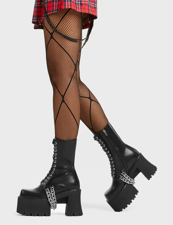 Lamoda Step On It Chunky Platform Ankle Boots