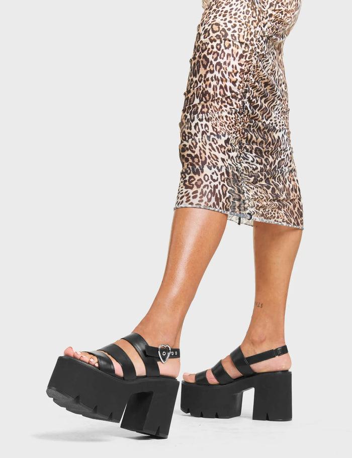 Lamoda Sunday Love Chunky Platform Sandals