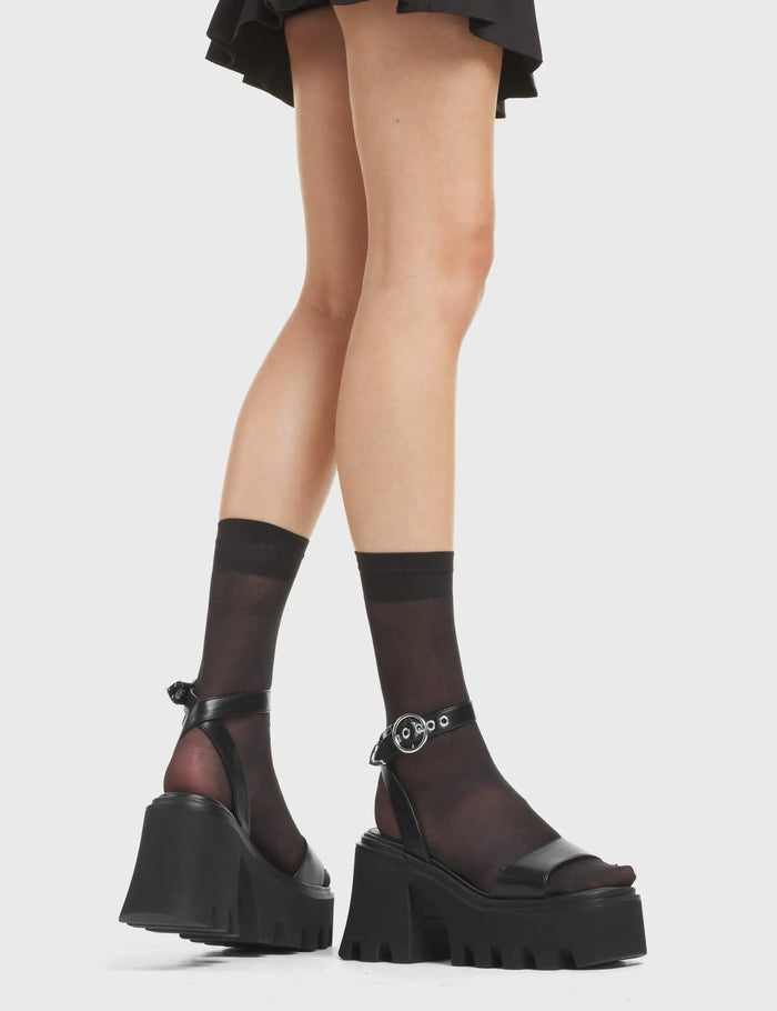 Lamoda Sunshine Chunky Platform Sandals