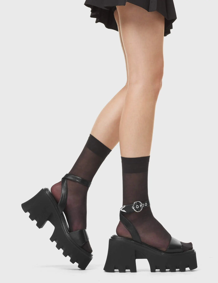 Lamoda Sunshine Chunky Platform Sandals