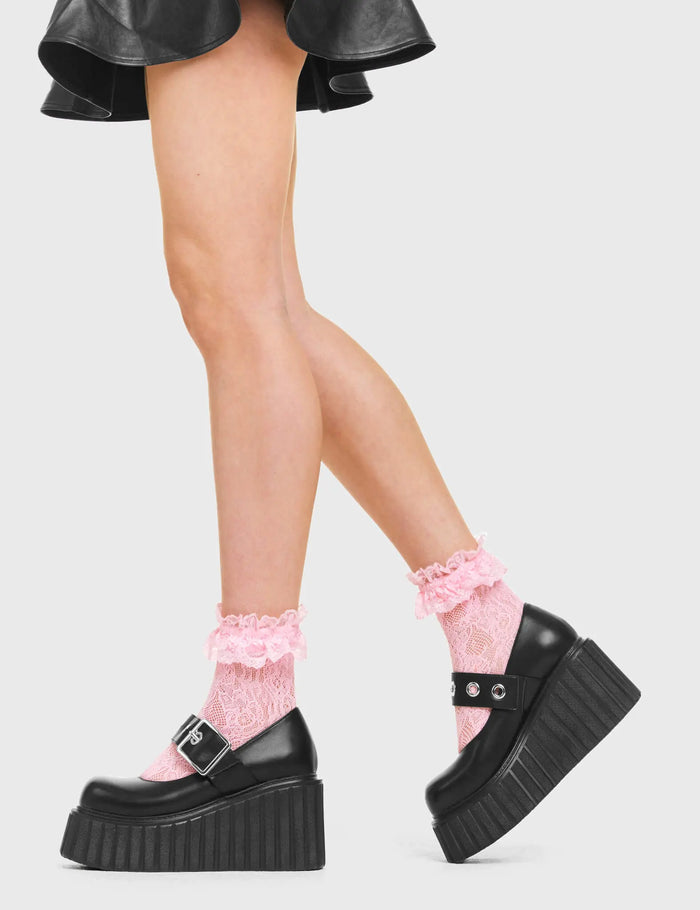 Lamoda Survivor Chunky Platform Creeper Shoes