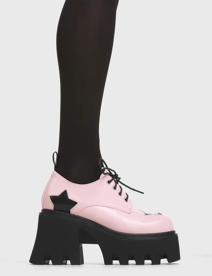 lamoda Swear Jar Chunky Platform Shoes