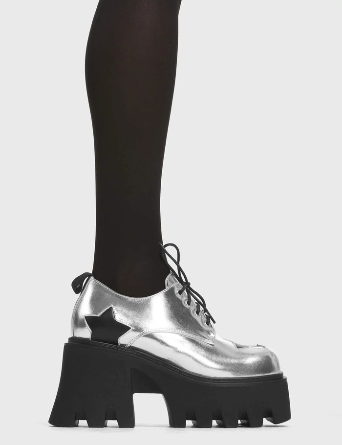 lamoda Swear Jar Chunky Platform Shoes