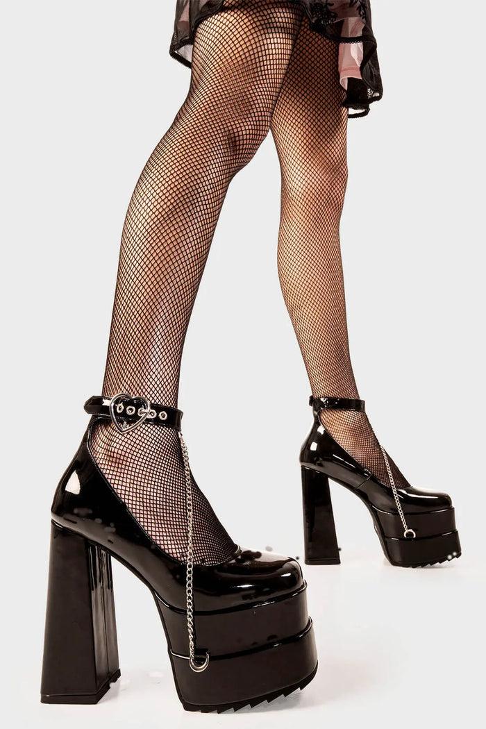 Lamoda Sweetheart Platform Heels