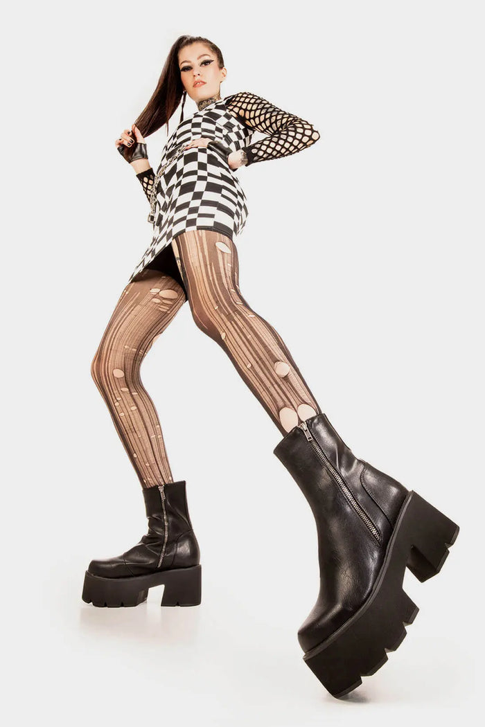 Lamoda Tell Me Lies Chunky Platform Boots