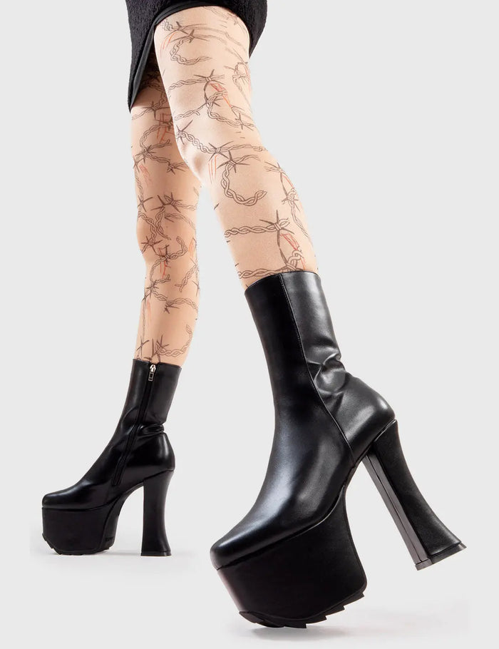 lamoda The Untold Platform Ankle Boots