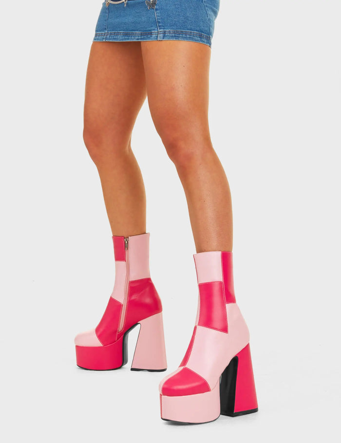 Lamoda These Girls Chunky Platform Ankle Boots