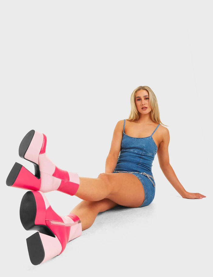 Lamoda These Girls Chunky Platform Ankle Boots