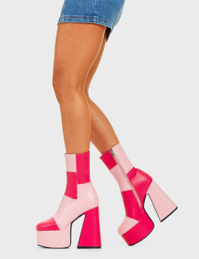 Lamoda These Girls Chunky Platform Ankle Boots