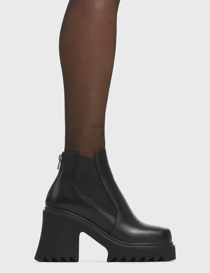 lamoda Time's Up Chunky Platform Ankle Boots