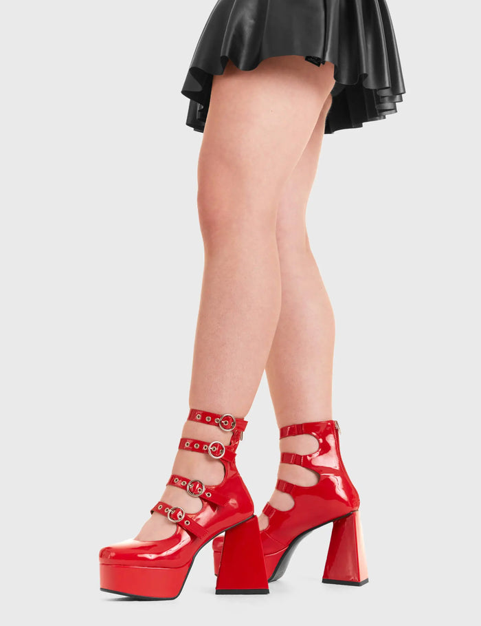 Lamoda True Romance Platform Heels