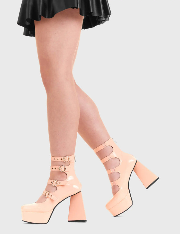 Lamoda True Romance Platform Heels