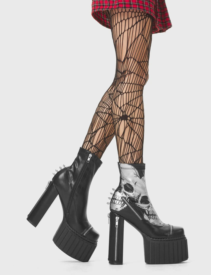 Lamoda Unbowed Platform Creeper Ankle Boots