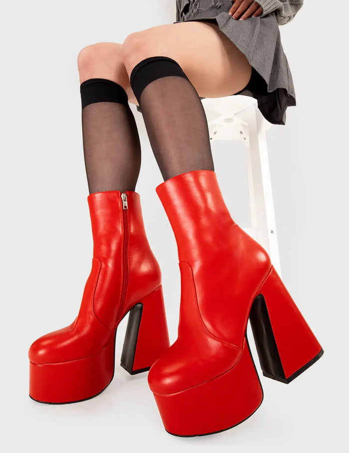 lamoda Under Cover Platform Ankle Boots