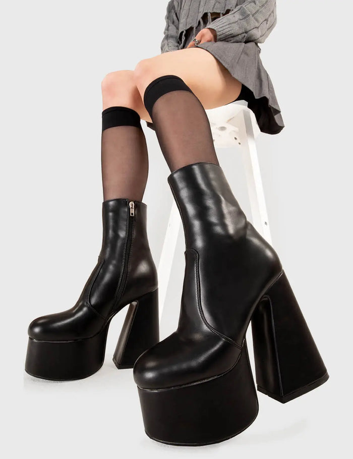 lamoda Under Cover Platform Ankle Boots
