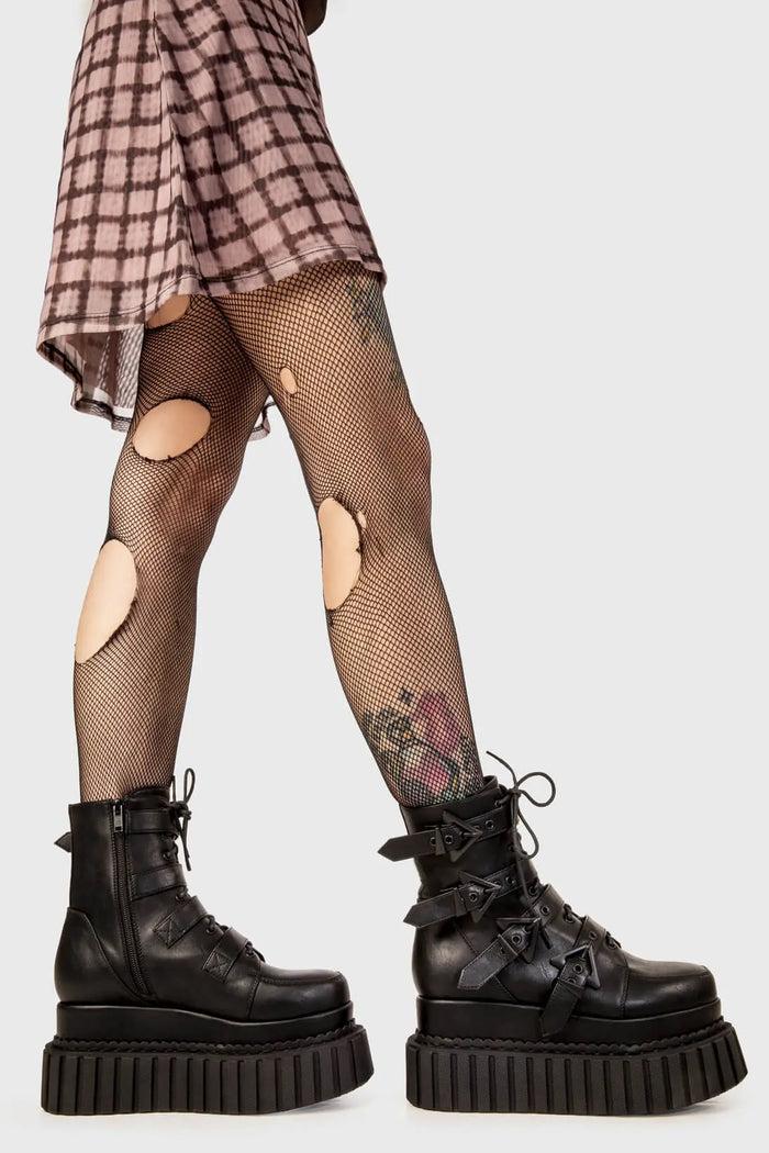 Lamoda Unstable Chunky Ankle Creeper Boots