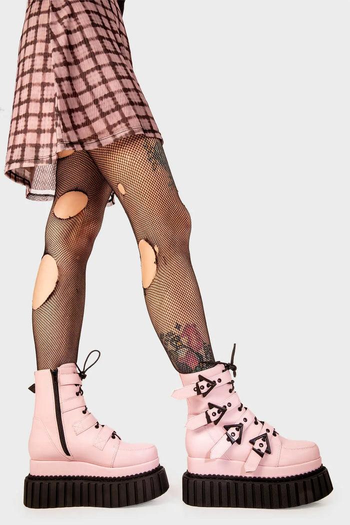 Lamoda Unstable Chunky Ankle Creeper Boots