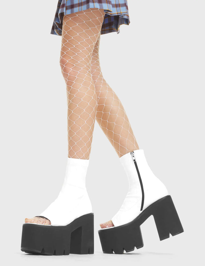 Lamoda Unstoppable Chunky Platform Ankle Boots