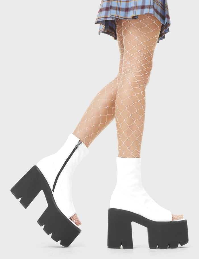 Lamoda Unstoppable Chunky Platform Ankle Boots