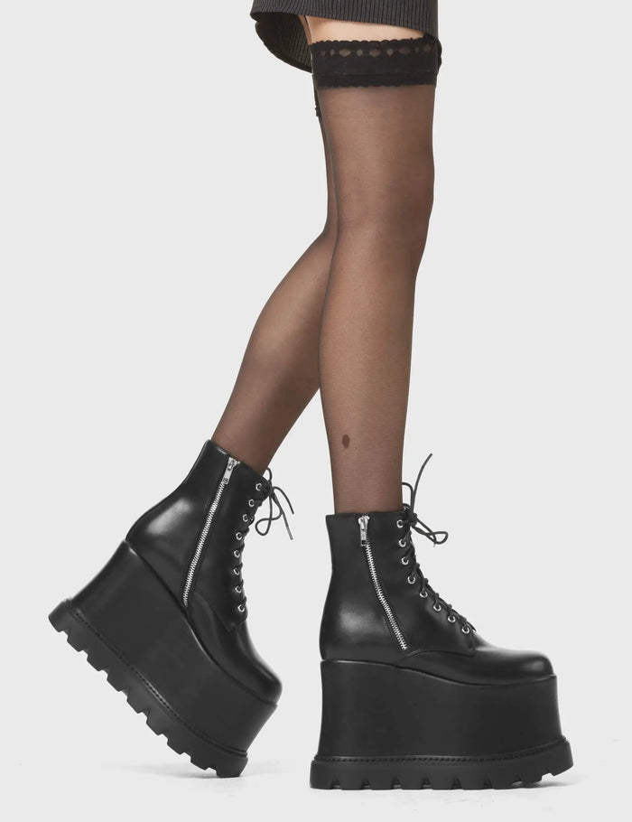 Lamoda Up In Arms Chunky Platform Ankle Boots