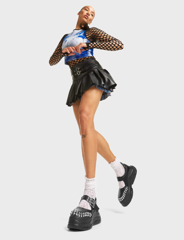 Lamoda Up To My Neck Chunky Platform Sneakers