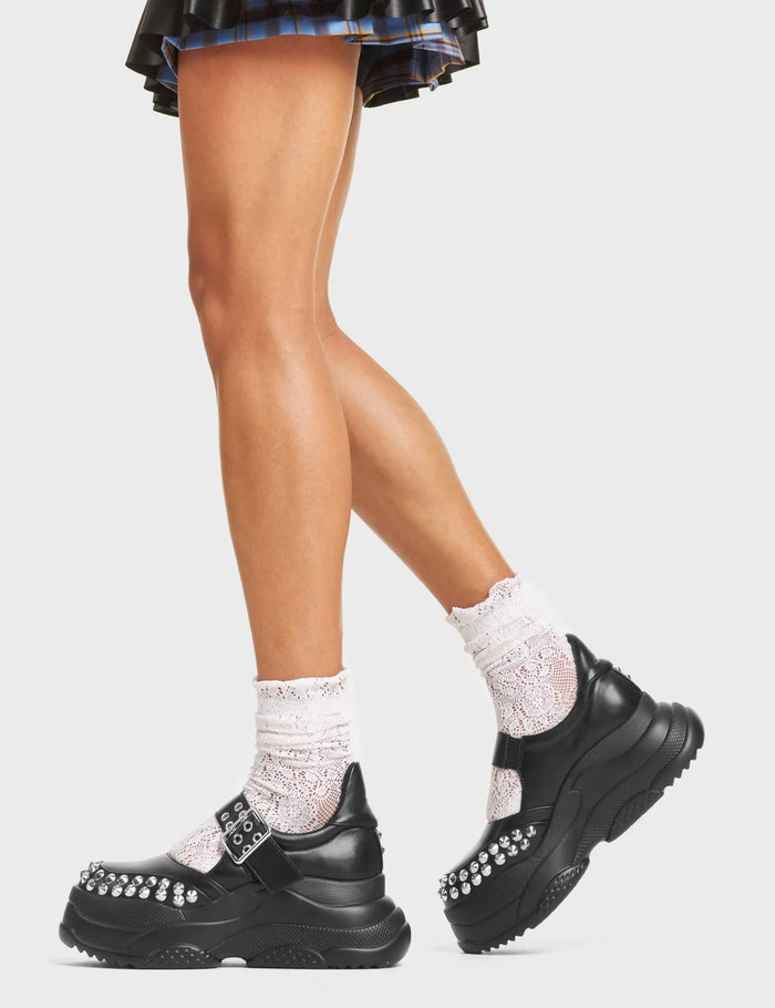 Lamoda Up To My Neck Chunky Platform Sneakers