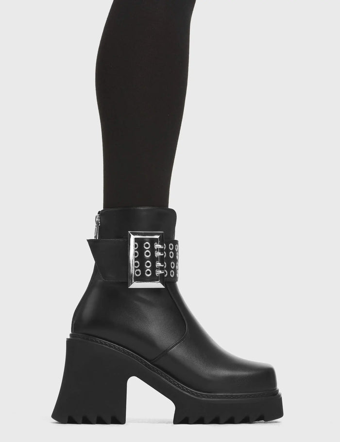 lamoda Venus Chunky Platform Ankle Boots