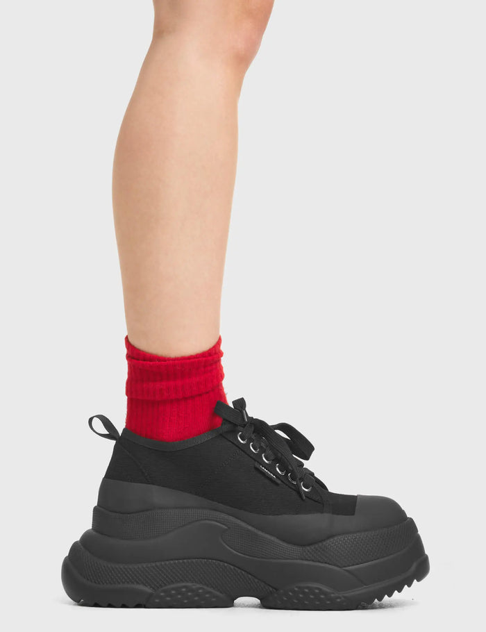 Lamoda Waste Of Time Chunky Platform Sneakers