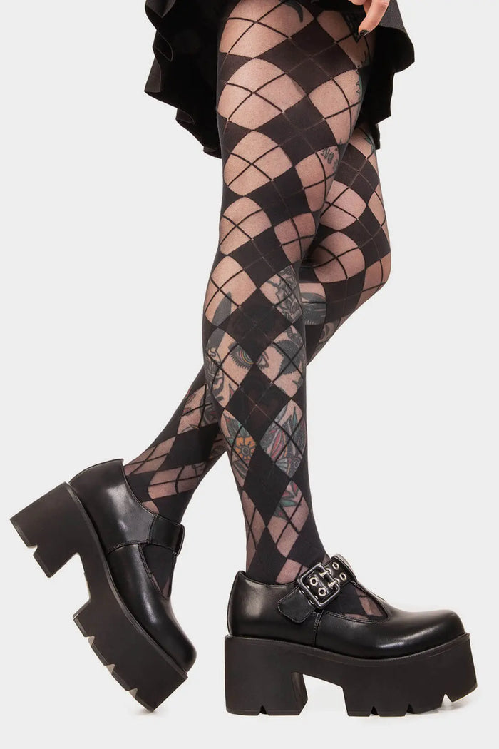 Lamoda Watch Me Chunky Mary Jane Shoes