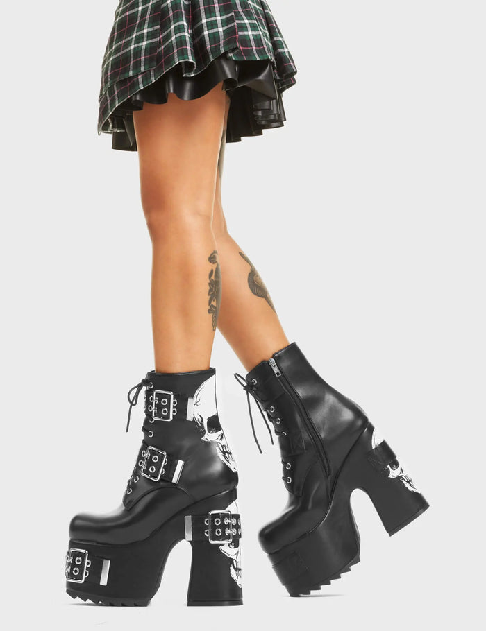Lamoda Whatever Chunky Platform Ankle Boots