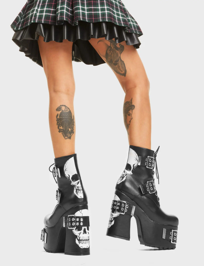 Lamoda Whatever Chunky Platform Ankle Boots