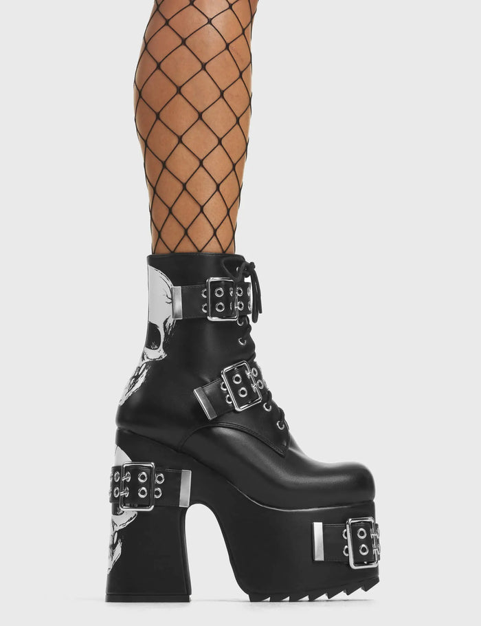 lamoda Whatever Chunky Platform Ankle Boots