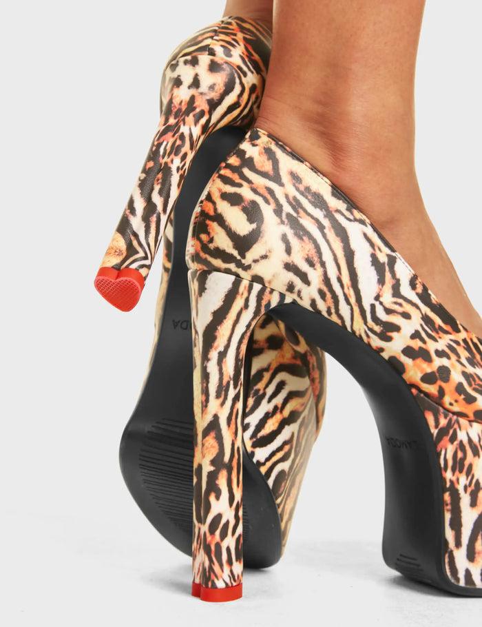 Lamoda Wild Night Platform Heels