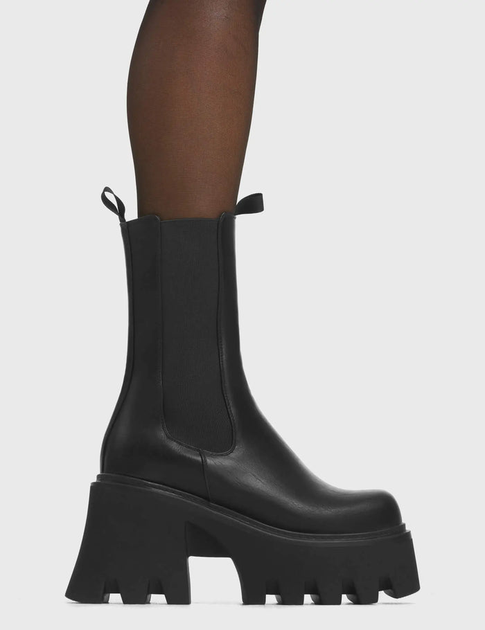 lamoda Wipe Out Chunky Platform Ankle Boots