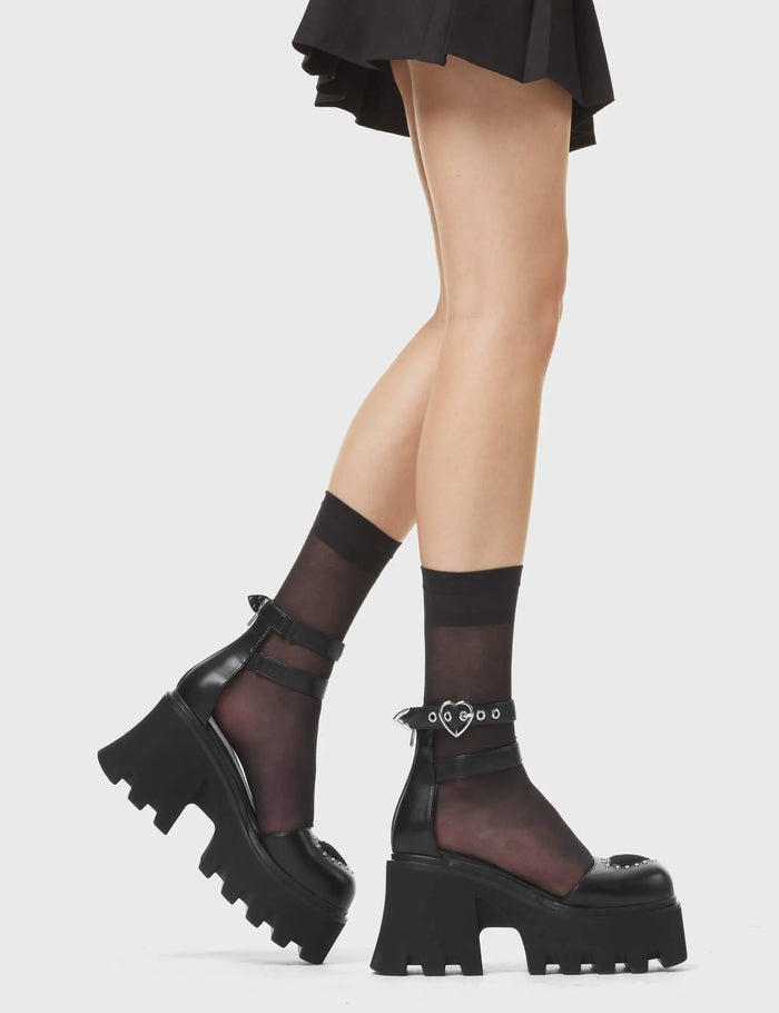 Lamoda Work It Chunky Platform Shoes