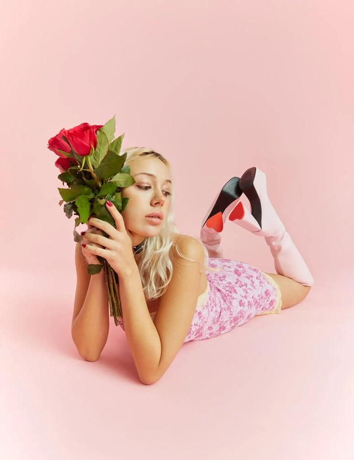 Lamoda Sweet Talker Wide Calf Platform Knee High Boots