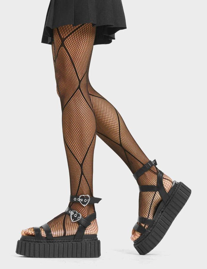 Lamoda Walkin' On Sunshine Chunky Platform Creeper Sandals