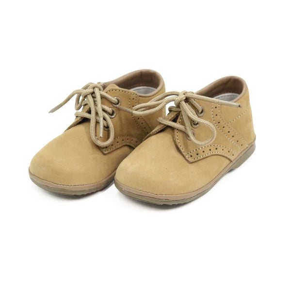 l'amour James Boy's Nubuck Leather Lace Up Shoe (Baby)