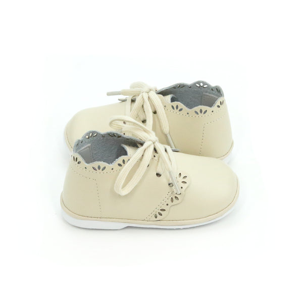 L'amour Bella Scalloped Bootie (Baby)