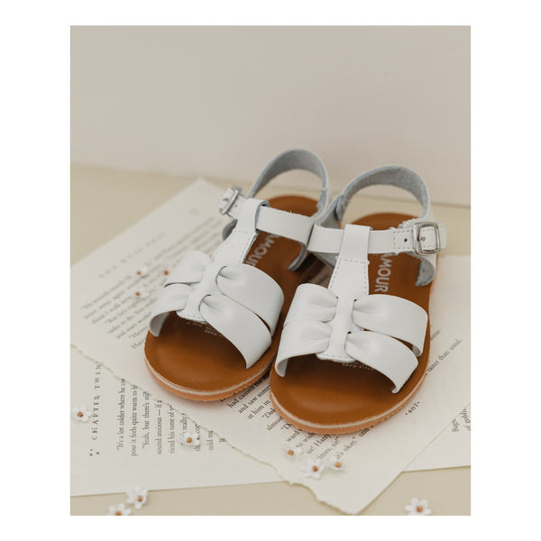 L'amour Calista Ruched Sandal