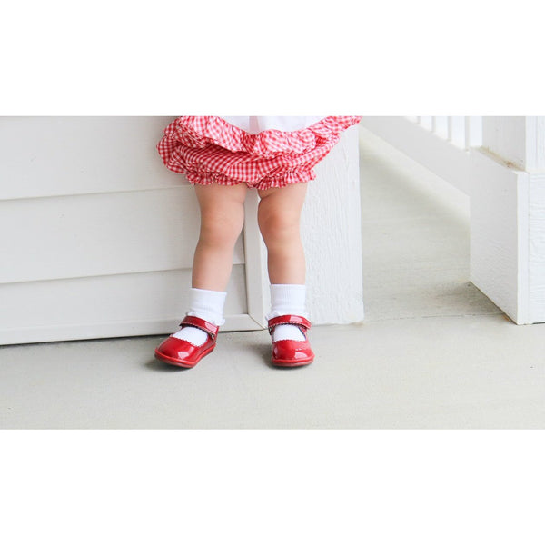 L'amour Cara Scalloped Mary Jane (Baby)